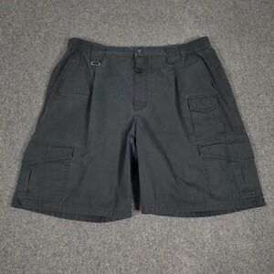Propper Tactical Cargo Shorts Mens 42 (37") Black Ripstop Utility‎ Workwear